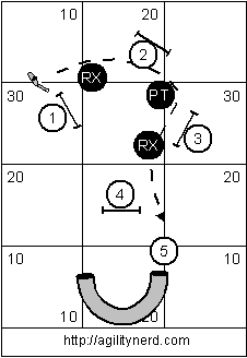 Rear Cross Drills 4 Jumps and a Tunnel AgilityNerd