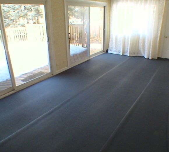 Sun Room with Comfort King
Matting