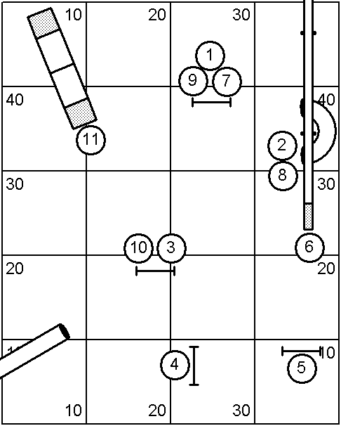 Course With Obstacle Numbers