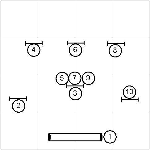 Course With Obstacle Numbers