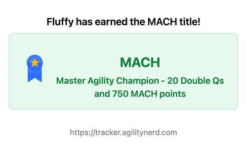 AKC Title And Event Goal Tracker Released! | AgilityNerd