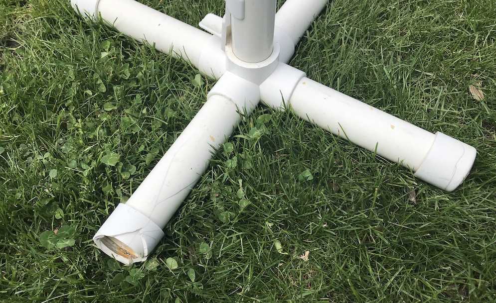 Broken PVC Jump Foot Broken PVC Jump Foot